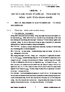 Hoàn thiện chiến lược Marketing thâm nhập thị trường than Nhật Bản tại công ty xuất nhập khẩu và hợp tác quốc tế - Coalimex