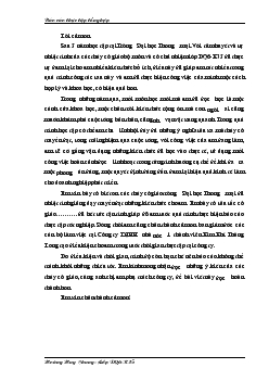 Tình hình hoạt động tại Công ty TNHH nhà nước 1 thành viên Kim Khí Thăng Long