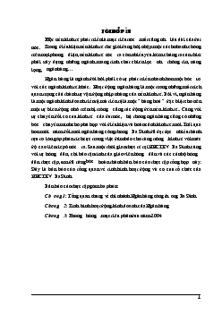 Tình hình hoạt động và phát triển của Chi nhánh Ngân hàng công thương Ba Đình