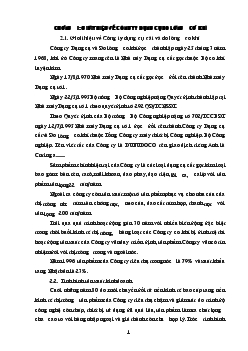 Tình hình hoạt động và phát triển của Công ty dụng cụ đo lường cơ khí