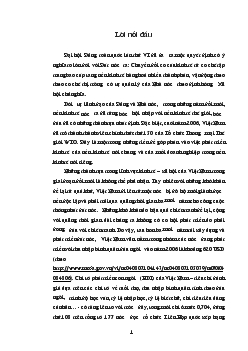 Tình hình hoạt động và phát triển tại Công ty TNHH Giầy Hoàng Gia