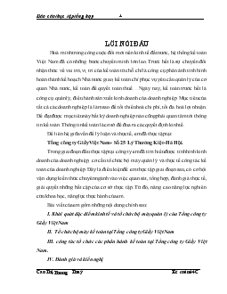 Tình hình hoạt động và phát triển tại Tổng công ty Giấy Việt Nam - Số 25 Lý Thường Kiệt - Hà Hội