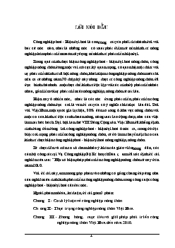Đề tài Một số biện pháp phát triển công nghiệp nông thôn từ nay đến năm 2010