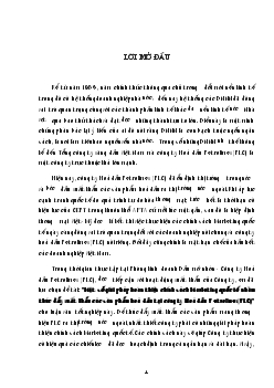 Đề tài Một số giải pháp hoàn thiện chính sách Marketing quốc tế nhằm thúc đẩy xuất khẩu các sản phẩm hoá dầu tại công ty Hoá dầu Petrolimex (PLC)
