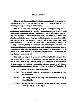 Đề tài Một số giải pháp nâng cao hiệu quả sử dụng vốn tại Công ty Vận tải Thuỷ I