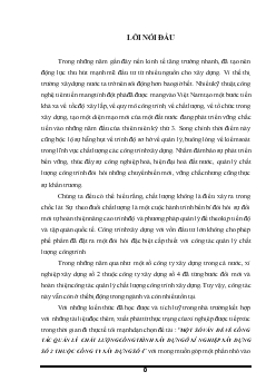 Đề tài Một số vấn đề về công tác quản lý chất lượng công trình xây dựng ở xí nghiệp xây dựng số 2 thuộc công ty xây dựng số 4
