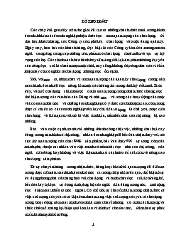Đề tài Những biện pháp để duy trì và phát triển việc áp dụng hệ thống quản lý chất lượng theo ISO 9002 ở Công ty da giầy Hà Nội
