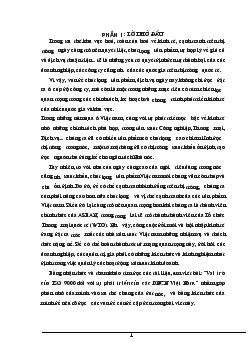 Đề tài Vai trò của ISO 9000 đối với sự phát triển của các doanh nghiệp cá nhân Việt Nam