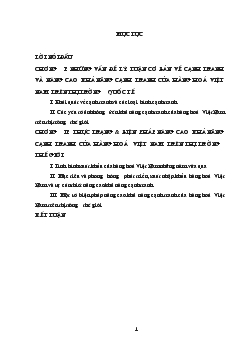 Đề tài Biện pháp nâng cao khả năng cạnh tranh của hàng hoá Việt Nam trên thị trường quốc tế