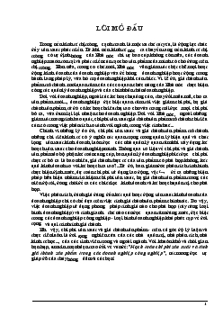 Đề tài Hạch toán chi phí sản xuất và tính giá thành sản phẩm trong các doanh nghiệp công nghiệp