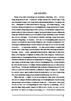 Đề tài Hạch toán chi phí sản xuất và tính giá thành sản phẩm tại Công ty xây dựng số 1 – Vinaconco 1