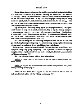 Đề tài Hạch toán chi phí sản xuất và tính giá thành sản phẩm xây lắp -Tại Công ty xây dựng 492