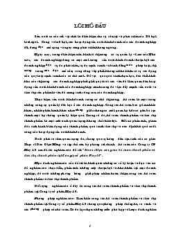 Đề tài Hoàn thiện công tác kế toán thành phẩm và tiêu thụ thành phẩm tại Công ty cổ phần May 10