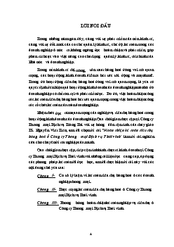 Đề tài Hoàn thiện kế toán tiêu thụ hàng hoá ở Công ty Thương mại Dịch vụ Thái vinh