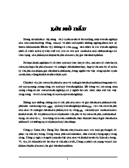 Đề tài Kế toán chi phí sản xuất và tính giá thành sản phẩm tại Công ty Gốm Xây Dựng Đại Thanh