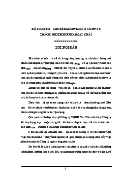 Đề tài Kế toán lưu chuyển hàng hoá ở công ty trách nhiệm hữu hạn Đại Phát