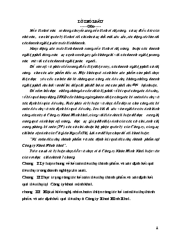 Đề tài Kế toán tiêu thụ thành phẩm và xác định kết quả tiêu thụ thành phẩm tại Công ty Khoá Minh khai