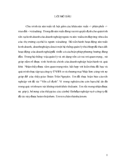 Đề tài Những vấn đề chung về cơ cấu quản lý của công ty tnhh in và thương mại Nhật Sơn