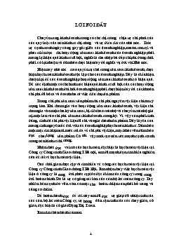 Đề tài Thực trạng công tác hạch toán doanh nghiệp vật liệu tại công ty công trình giao thông I - Hà Nội