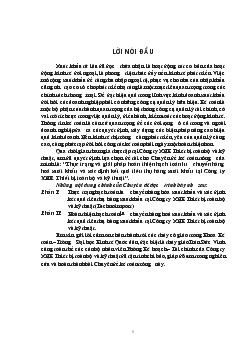 Đề tài Thực trạng và giải pháp hoàn thiện hạch toán lưu chuyển hàng hoá xuất khẩu và xác định kết quả tiêu thụ hàng xuất khẩu tại Công ty xuất nhập khẩu Thiết bị toàn bộ và kỹ thuật
