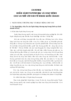 Thực trạng cho vay đối với kinh tế ngoài quốc doanh của ngân hàng công thương Đống Đa trong thời gian qua