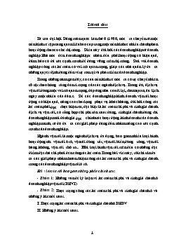 Thực trạng công tác kế toán chi phí và tính giá thành ở và những ý kiến đề xuất.