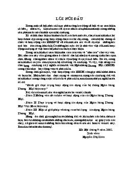 Đề tài Đánh giá thực trạng hoạt động tín dụng của hệ thống ngân hàng thương mại hiện nay