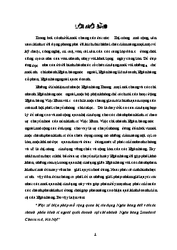 Đề tài Một số biện pháp mở rộng quan hệ tín dụng Ngân hàng đối với các thành phần kinh tế ngoài quốc doanh tại chi nhánh Ngân hàng Standard Chartered, Hà Nội