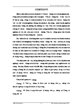 Đề tài Một số giải pháp nâng cao hiệu quả sử dụng vốn lưu động tại Công ty Sông Đà 10
