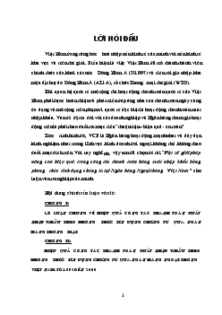 Đề tài Một số giải pháp nâng cao hiệu quả trong công tác thanh toán hàng xuất nhập khẩu bằng phương thức tính dụng chứng từ tại Ngân hàng Ngoại thương Việt Nam
