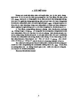 Đề tài Một số vấn đề về phương thức thanh toán tín dụng thư chứng từ