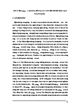 Một số định hướng và giải pháp để nâng cao vai trò điều tiết tiền tệ của ngân hàng trung ương