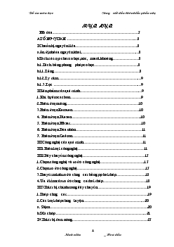 Tách các tạp chất cơ học, nước, muối khoáng