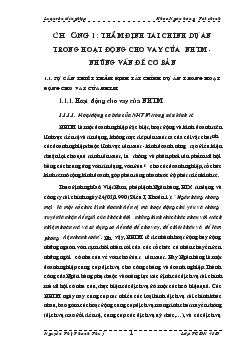 Giải pháp nâng cao chất lượng thẩm định tài chính dự án trong hoạt động cho vay của ngân hàng ngoại thương Việt Nam