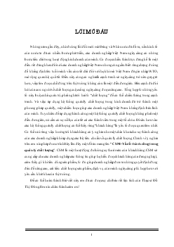 CSM - Yếu tố thành cụng trong quản lý chất lượng