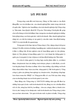 Đề tài Cải tiến công tác hoạt động Văn phòng theo hướng hiện đại hoá của Văn phòng Tổng Công ty xây dựng công trình giao thông 8