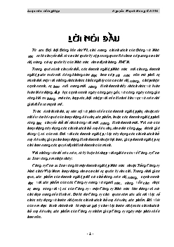 Đề tài Hoàn thiện các chính sách hỗ trợ tiêu thụ sản phẩm của Công ty Cao su Sao vàng