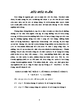Đề tài Nâng cao hiệu quả quản lí và sử dụng lao động ở công ty tư vấn đầu tư và xây dựng