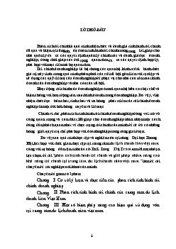Đề tài Phân tích tình hình tài chính và giải pháp nhằm nâng cao khả năng tài chính tại trung tâm du lịch thanh niên Việt Nam