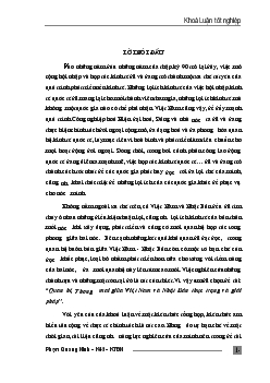 Đề tài Quan hệ Thương mai giữa Việt Nam và Nhật Bản thực trạng và giải pháp