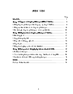 Đề tài Thuế quan hoá - Một biện pháp tích cực nhằm dỡ bỏ các hàng rào phi thuế quan