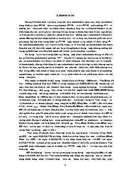 Đề tài Tự do hoá trong eu và khả năng thâm nhập thị trường eu của hàng hoá Việt Nam