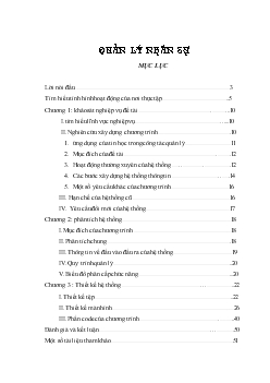 Quản lý nhân sự trong công ty thiết bị tin học Trường Giang