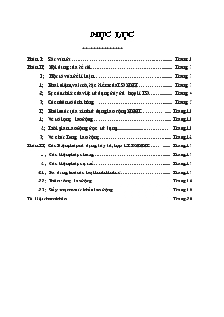 Sự cần thiết phải sử dụng đầy đủ , hợp lí lao động nông nghiệp nông thôn