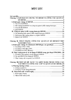 Chuyên đề Bàn về công tác cấp, quản lý và sử dụng sổ BHXH tại cơ quan BHXH Việt Nam