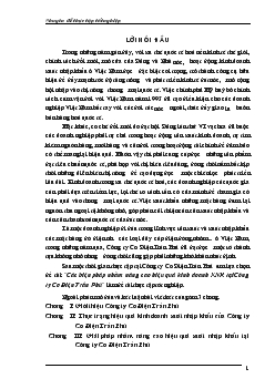 Chuyên đề Các biện pháp nhằm nâng cao hiệu quả kinh doanh XNK tại Công ty Cơ Điện Trần Phú