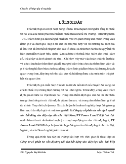 Chuyên đề Hoàn thiện phương pháp thẩm định giá bất động sản tại công ty cổ phần tư vấn dịch vụ tài sản bất động sản điện lực dầu khí Việt Nam