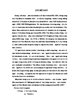 Chuyên đề Những giải pháp để huy động vốn đầu tư trực tíêp nước ngoài tại Việt Nam để phát triển kinh tế xả hội trong giai đoạn 2001-2005