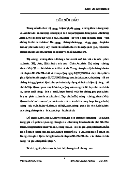 Đề tài Biến động giá cổ phiếu tại Trung tâm giao dịch chứng khoán thành phố Hồ Chí Minh - Các nhân tố ảnh hưởng và giải pháp khắc phục