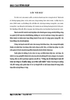 Đề tài Công tác tổ chức hạch toán kế toán tại công ty cổ phần dụng cụ cơ khí xuất khẩu